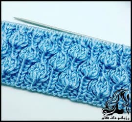 بافتنی و آموزش بافت یک مدل بافت زیبا برای خانم های مبتدی - knitting20model20beginner20tutorial 01