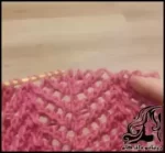 بافتنی و آموزش بافت مدل توری زیگزاگی - knitting20zigzag20lace20tutorial 01