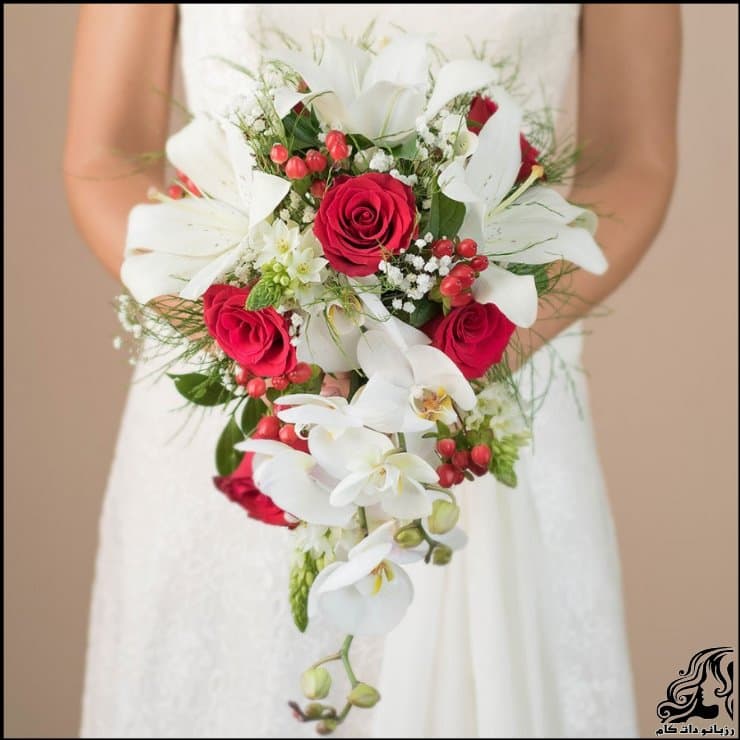 دسته گل زنبق