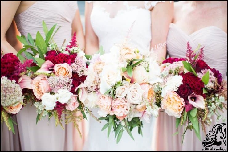 1 مدل دسته گل عروس شیک و جدید