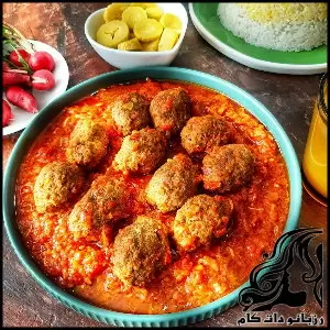 آموزش تهیه کوفته قلقلی با سس ادویه دار - prepare20meatballs20with20sauce20spiced20training 01