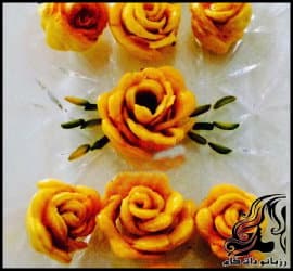 آشپزی و طرز تهیه خاگینه گل رز خانگی - rose20Scrambled20eggs20recipe 02
