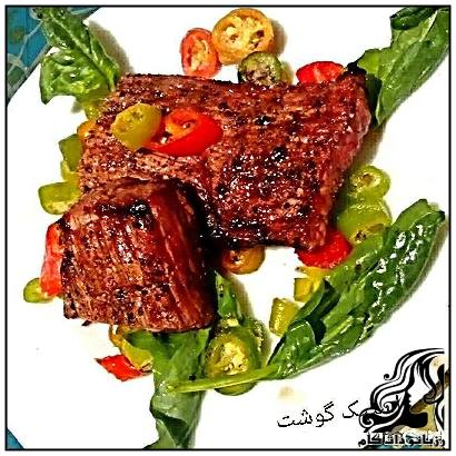 استیک گوشت درست کنیم - rozbano 10 14