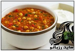 نحوه ی تهیه خوراک نخود با مواد متنوع! - rozbano 104