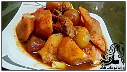 طرز تهیه تاس کباب به با گوشت قرمز - rozbano 106 9