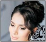 شیک ترین مدلهای شینیون عروس - rozbano 110