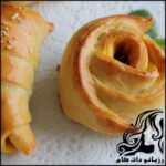 طرز تهیه پیراشکی حلزونی - rozbano 118 1 1