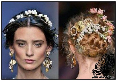 نمونه های ناب مدل موی عروس 2017 - rozbano 124 19
