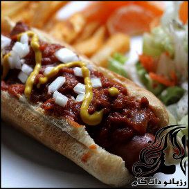 طرز تهیه چیلی داگ رژیمی - rozbano 125 1 2