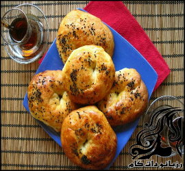 طرز تهیه نان آچما ترکیه - rozbano 127 1 1