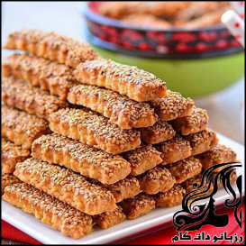 نحوه تهیه کراکر کنجدی - rozbano 127 4