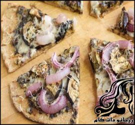 طرز تهیه پیتزا بادمجان - rozbano 129 1 1