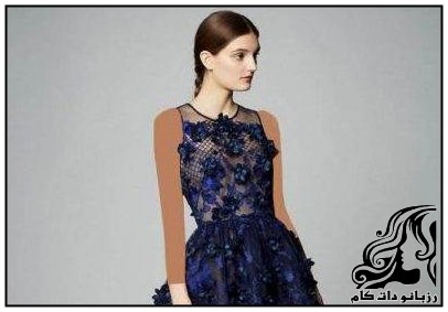 نمونه های شیک لباس مجلسی برند Marchesa - rozbano 129 10