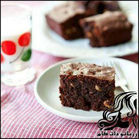 براونی فندقی بدون آرد - rozbano 13 1 2