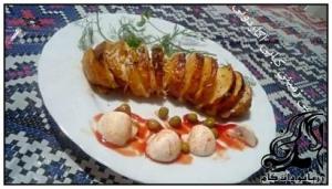 طرز تهیه سیب زمینی کبابی آکاردونی - rozbano 134 16