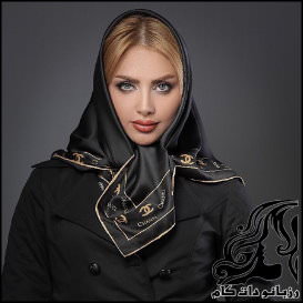 نمونه های شال و روسری - rozbano 135 12