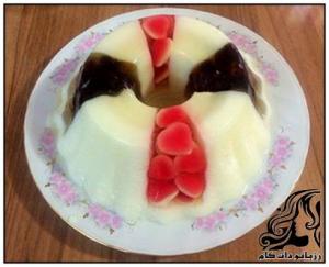 طرز تهیه ژله ویترینی - rozbano 135 16