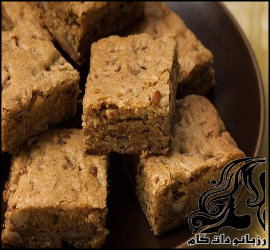 طرز تهیه شیرینی گردویی کره ای - rozbano 138 1 1