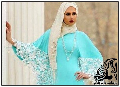 نمونه های باحجاب مانتو مجلسی ایرانی Vallentina - rozbano 139 11