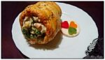 طرز تهیه سالاد روسی با نان قیفی - rozbano 143 9