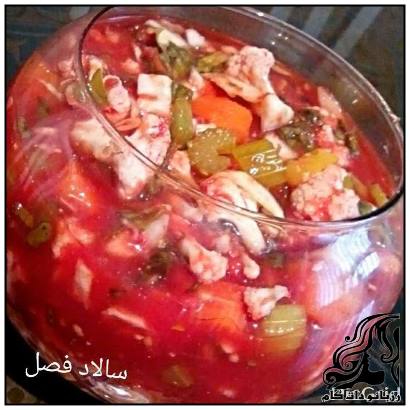 طرز تهیه سالاد فصل - rozbano 144 12