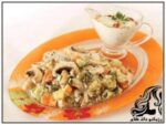 طرز تهیه سالاد قارچ و سیب زمینی‌ - rozbano 151 18