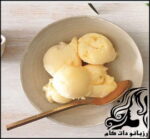 طرز تهیه بستنی پرتقال و عسل - rozbano 153 1