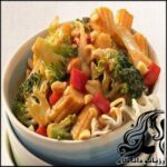 طرز تهیه نودل و سبزيجات - rozbano 154 1 3