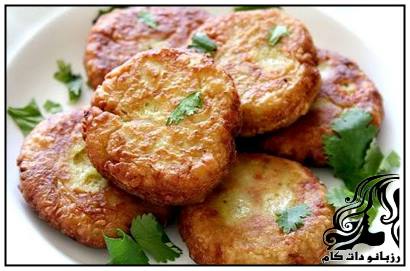 طرز تهیه کتلت سویا - rozbano 155 12