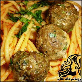طرز تهیه کوفته گوشت با ماکارونی - rozbano 156 1 1