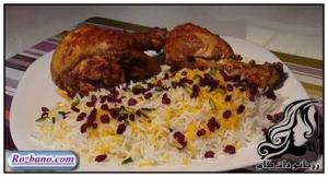 طرز تهیه زرشک پلو با مرغ حرفه ای - rozbano 165 16
