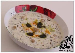 طرز تهیه آش دوغ اردبیل - rozbano 168 20