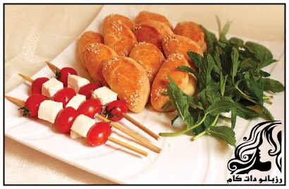 طرز تهیه پیراشکی پنیر - rozbano 17 11