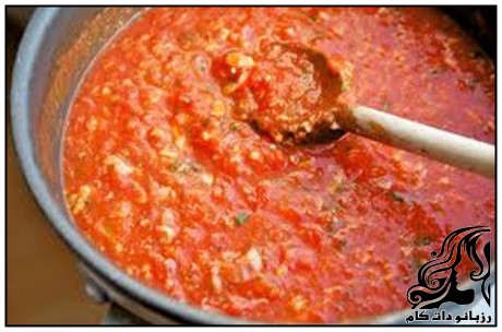 طرز تهیه سس ناپولتین - rozbano 170 4