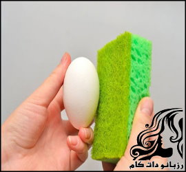 آموزش تمیزکردن تخم مرغ - rozbano 174 1 1