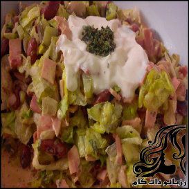 طرز تهیه سالاد هفت رنگ - rozbano 176 1 2
