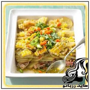 نحوه ی تهیه سالاد تن ماهی - rozbano 176