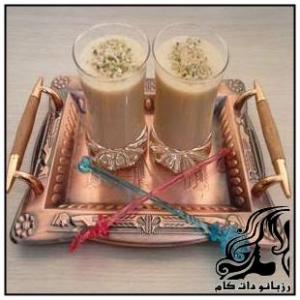 طرز تهیه معجون شیر و خرما - rozbano 179 14