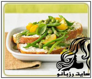 سالاد نان و دانه های سویا - rozbano 180
