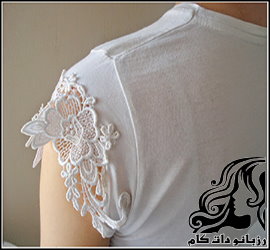 تغییر آستین لباس با تور - rozbano 188 5
