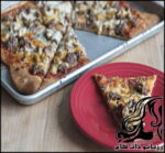 طرز تهیه پيتزاى گوشت و گردو - rozbano 189 1 1