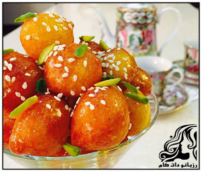 آموزش تهیه لگیمات (لیقمات) شیرینی بوشهری - rozbano 191 13
