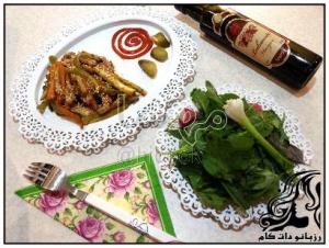 طرز تهیه خوراک رژیمی - rozbano 191 15