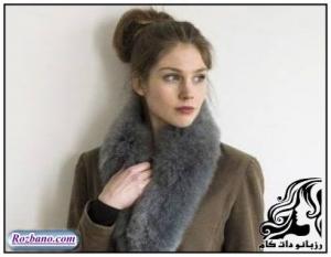 کلکسیون مدل های شال گردن بافت زنانه - rozbano 194 12