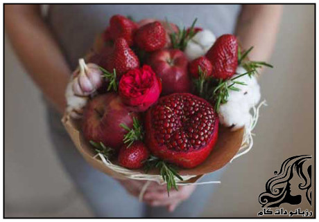 نمونه هایی از تزیین انار شب چله - rozbano 205 5 5