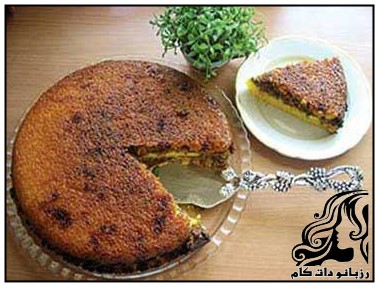 طرز تهیه ته چین دو رنگ - rozbano 207 12