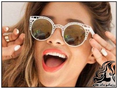 نمونه های جدید و برند عینک آفتاب زنانه - rozbano 208 10