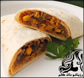 طرز تهیه ساندویچ برنج و لوبیا - rozbano 209 1