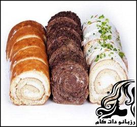 رولت خامه ای بدون فر - rozbano 21 1 1