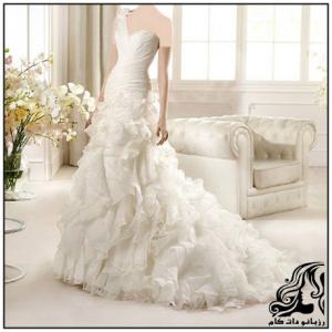 خوش استایل ترین مدل لباس عروس 1395 - rozbano 213 17